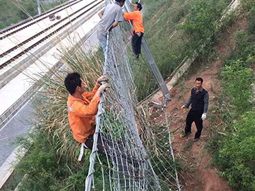 被动柔性防护网